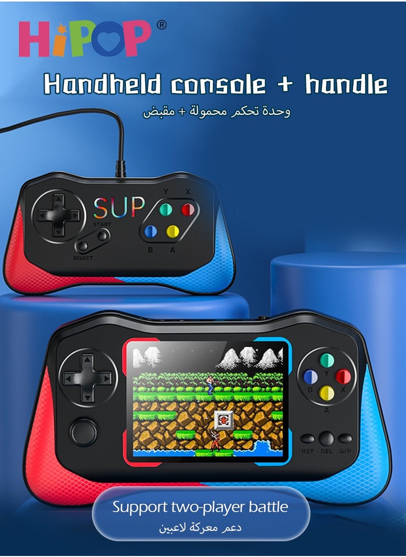 HIPOP 500 In 1 Handheld Game Console with one Gamepads,3.5-Inch HD Screen Retro Games,Handheld Game Console for Kids  - Image 5