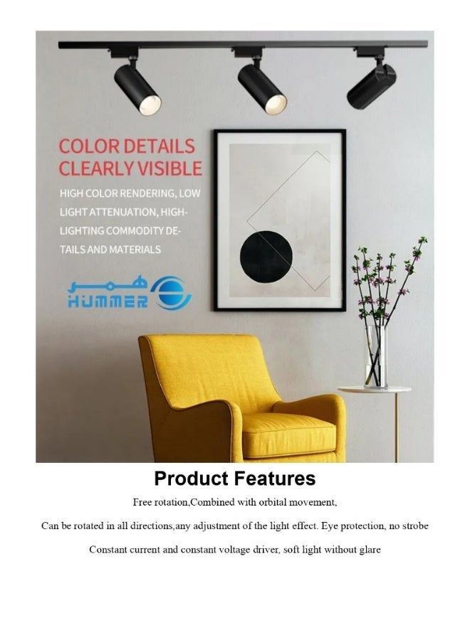 هامر كشاف مجرى اللون اسود لون الانارة أصفر تصميم عملي 10 واط ( مباشر بدون ترنس ) - Image 2