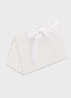 Anita's White Crystal Love Drop Earrings  - Image 3