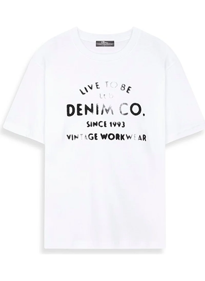 ال تي بي White T-Shirt