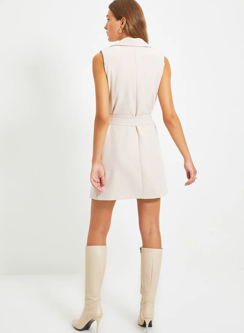 trendyol Button Detail Blazer Dress