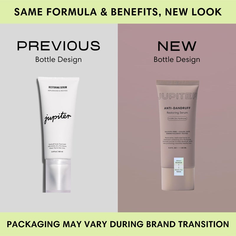 Jupiter Restoring Scalp Serum - Soothing Anti-Dandruff Serum for Men & Women for Flaky, Oily, & Dry Scalp - Restores Barrier and Reduces Breakage & Flakes - Color-Safe, Sulfate-Free, Paraben-Free - Image 2