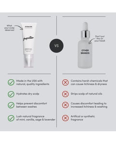 JUPITER Jupiter Anti-Dandruff Scalp Serum - Leave On Restoring Serum For Dry, Itchy & Oily Scalp - Aloe Vera & Niacinamide - Color Safe - Vegan - Cruelty, Paraben, Phthalate & Sulfate Free - 3.4 fl. Oz  - Image 2