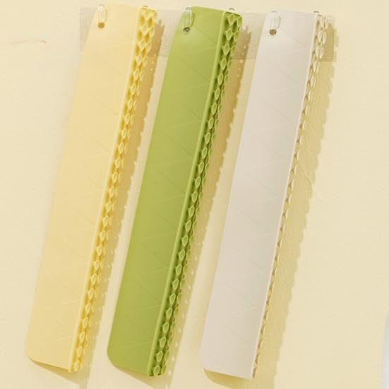 AASTIK SALES Sink Splash GUARDin Kitchen Splash Green Silicone Prevents Water Splashing While Washing Dishes Fits Most Household Island and Bathroom Secure Non-Slip Suction (Multicolour)-(48 cm x 8 cm) - Image 2