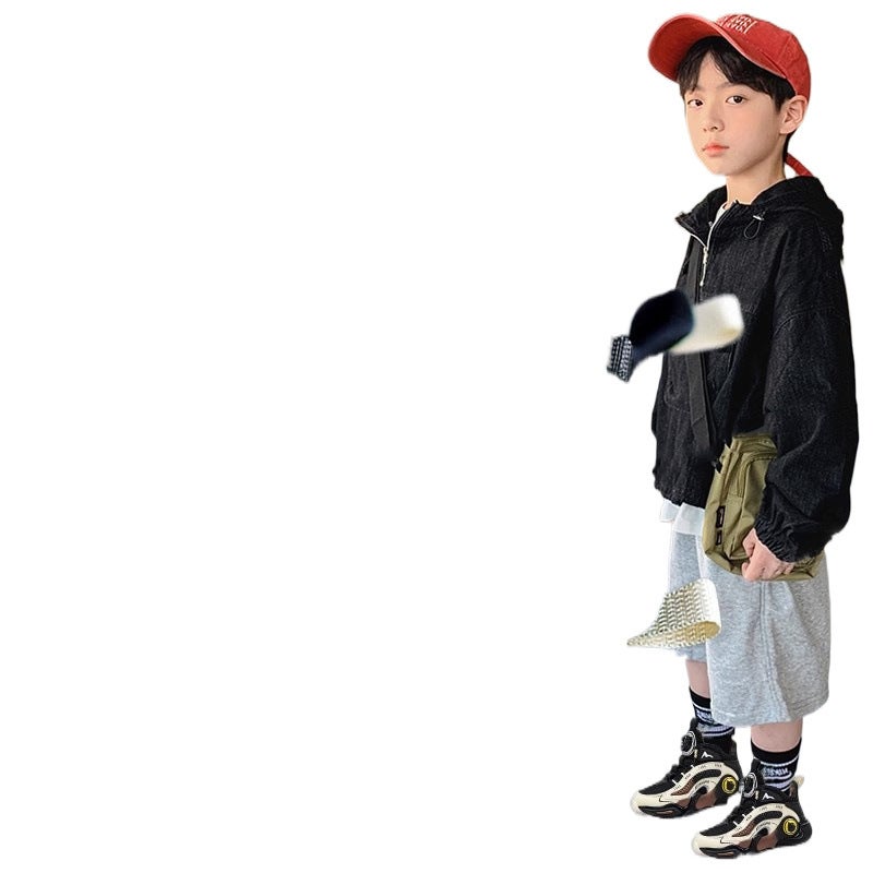 Chinese Joint Name Boys Sneaker Boys Fleece-Lined Cotton Shoes Big Children'S Shoes Basketball Shoes - Image 5