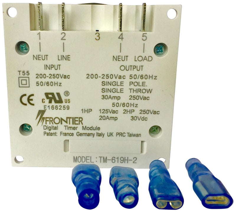 Frontier TM619H2 Digital Timer Programmable Time Switch with LCD 4 Pin Pack of 1 - Image 4
