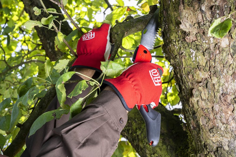 FELCO 603 Folding Pruning Saw – Curved Pull-Stroke Saw for Tree Trimming & Elevated Cut | Tree Branch Cutter | Folding Handsaw with Chrome-Plated 8" Blade, Non-Slip Handle, Blade Lock, Swiss Precision - Image 3