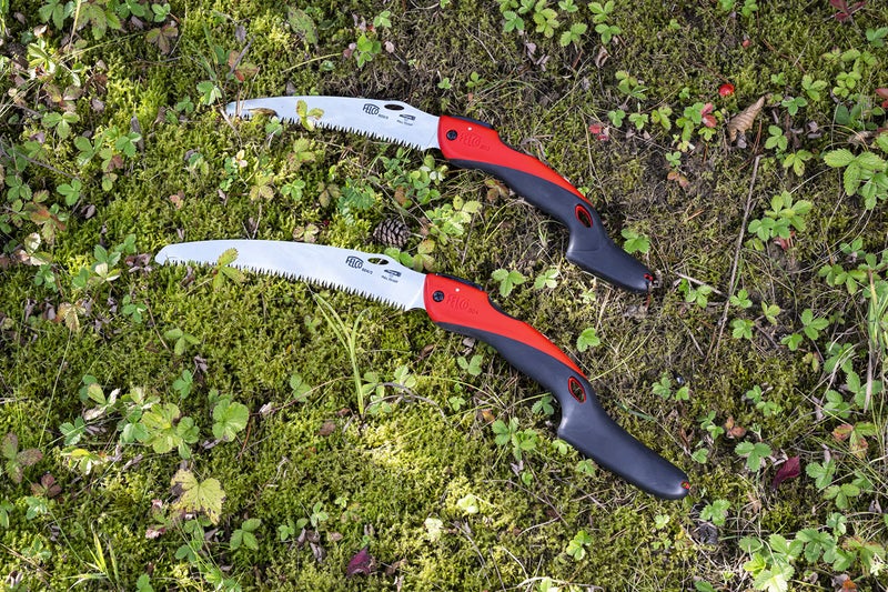 FELCO 603 Folding Pruning Saw – Curved Pull-Stroke Saw for Tree Trimming & Elevated Cut | Tree Branch Cutter | Folding Handsaw with Chrome-Plated 8" Blade, Non-Slip Handle, Blade Lock, Swiss Precision - Image 4