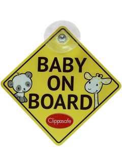 Clippasafe Child On Board Sign  - Image 1