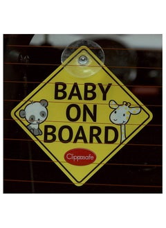 Clippasafe Child On Board Sign  - Image 2