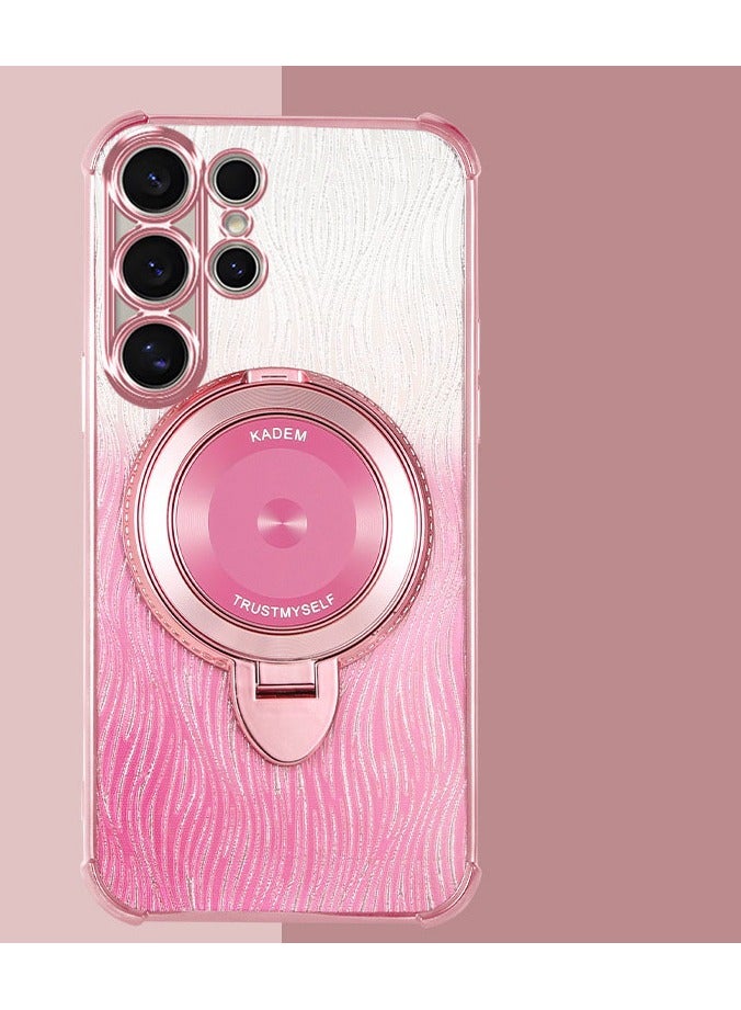 general Glitter Case for Samsung Galaxy S25, Ultra-thin Transparent Shiny Ring Support Anti-shock Housing, Soft TPU Silicone Glitter Women Cover - Image 4