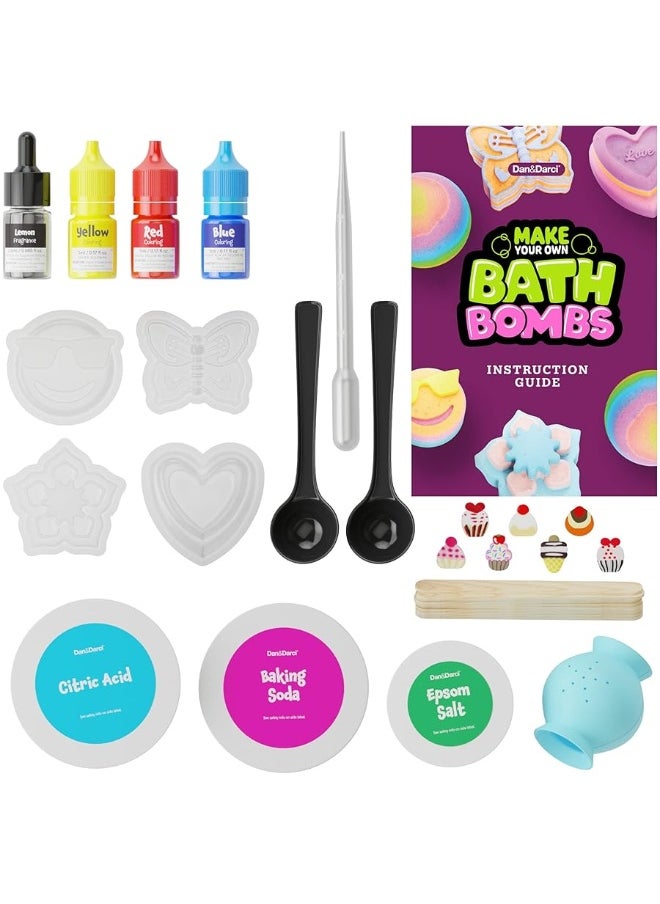 Bath Bomb Making Kit for Kids - Kids Crafts Science Project - Easter Gifts for Girls and Boys - Craft Activity Gift for Age 6, 7, 8, 9, 10, 11 & 12 Year Old Girl - Makes 10 Bath Bombs Fizzies - pzsku/Z500FD3D33B4482D1E5B1Z/45/_/1729415988/74c82f07-0e26-48b5-98f0-d558106cf7ae