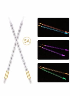 Y&D 5A Acrylic LED Light Up Drum Stick, Glow Plastic Sticks, Luminous Bright Personalized Sticks 1 pair  - Image 3