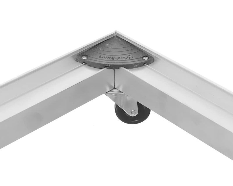Aluminum 5 burner 60 * 90 cookers base, silver - Image 2