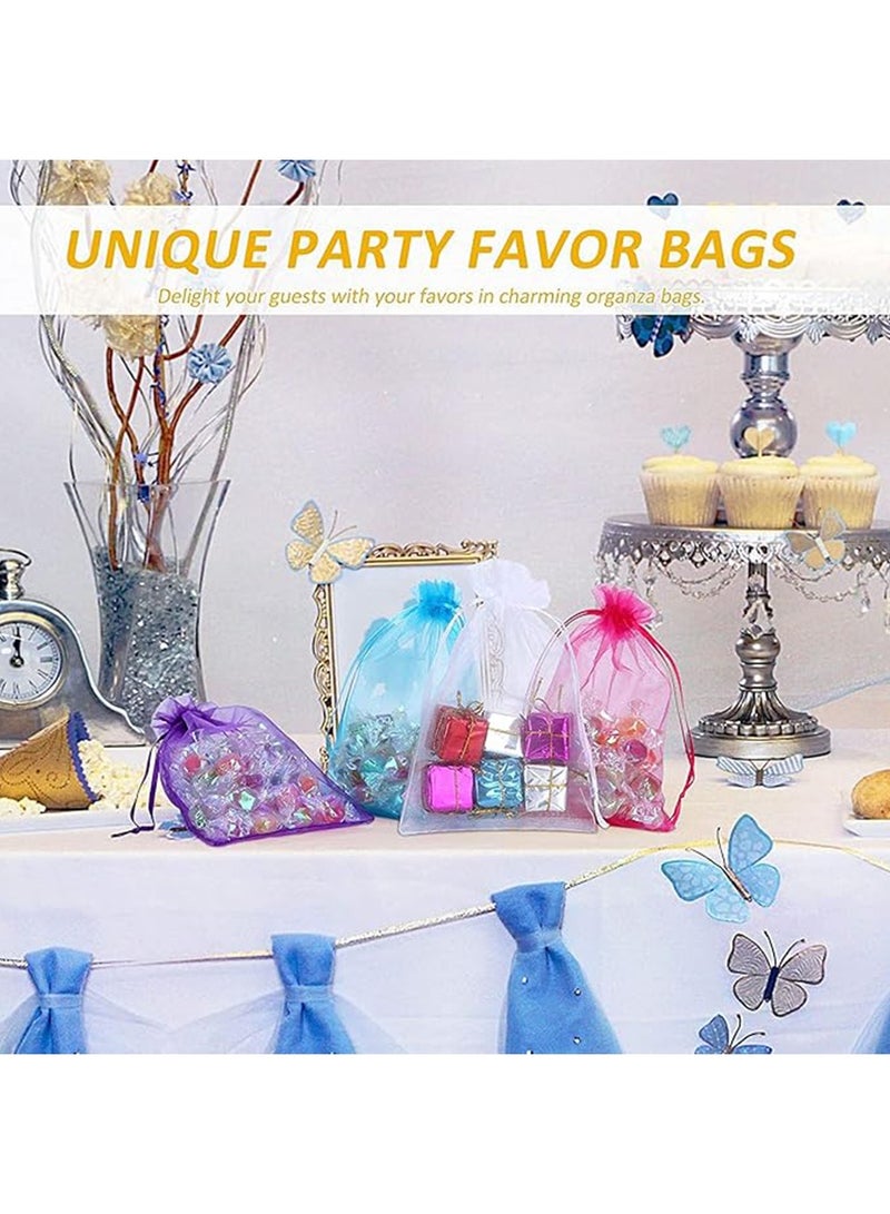 100 قطعة جودة عالية شفافة كيس الغزل - Image 4