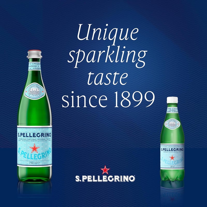 Sanpellegrino مياه معدنية طبيعية فوارة سان بيلجرينو 12x750مل - Image 5