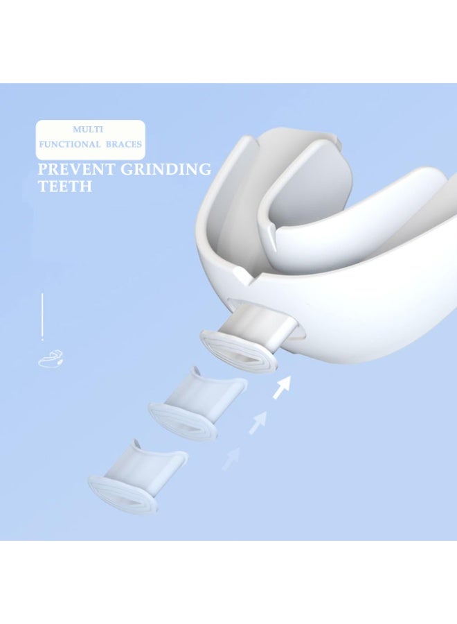 SYOSI Anti-Snore Mouthguard  Snoring Device, Comfortable, Adjustable Snore-Reducing Mouthpiece for Men and Women – Effective Snoring Aid for a Peaceful Night's Sleep - Image 2