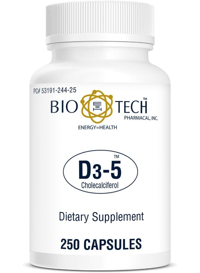 Bio-Tech Pharmacal Vitamin D3 (D3 5k IU, 250 Count) - Image 2