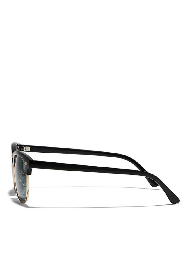 بلاك أوت نظارات شمسية دائرية للجنسين بلاك آوت من آيوا، أسودأخضر - Image 3