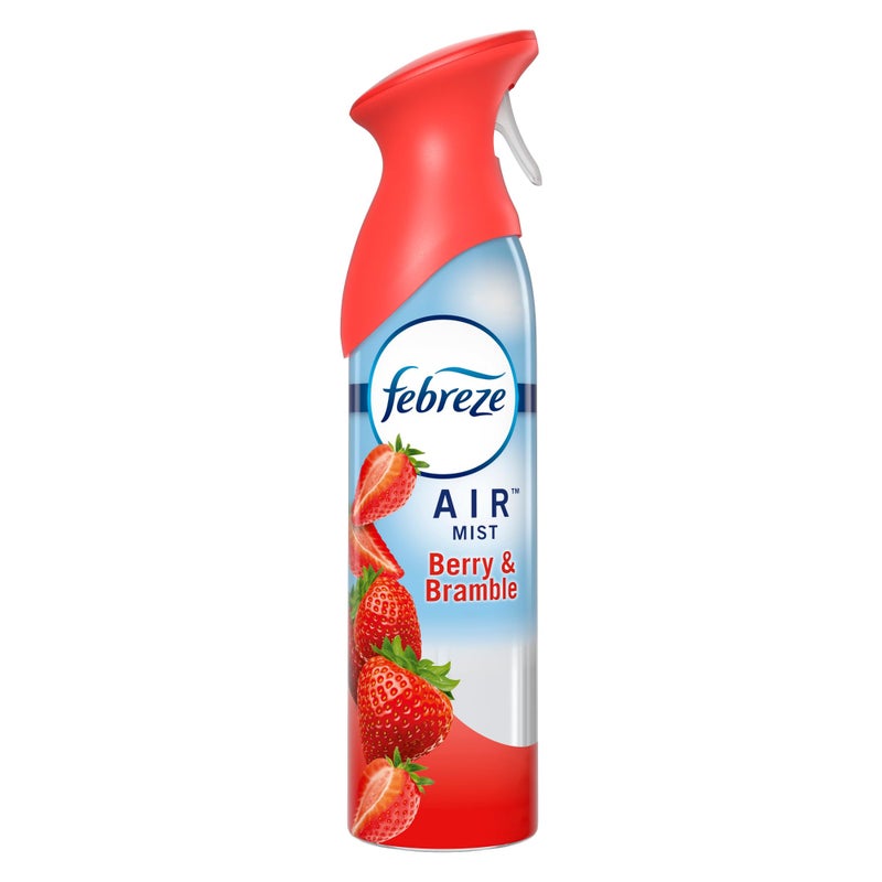 Febreze Air Mist Air Freshener Spray, Odor-Fighting Room Spray, Air Fresheners for Home and Bathroom and Kitchen, Aerosol Can, Berry & Bramble Scent, 8.8oz, 1 Count - Image 1