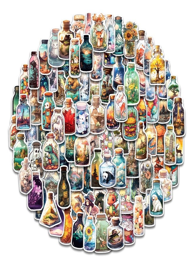 AOWDIAO 100 Pcs Aesthetic Stickers Cute Vinyl Stickers Pack for Water Bottles Laptop Phone - Image 1