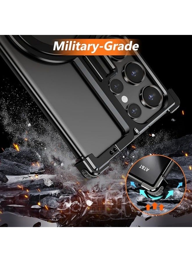 General For Samsung Galaxy S24 Ultra/S24 Plus/S24 Frameless Phone Case, Galaxy S23 Ultra/S23 Plus/S23 Sleek Simple Protective Shock Absorbing Aircraft-Grade Aluminum Case  - Image 5