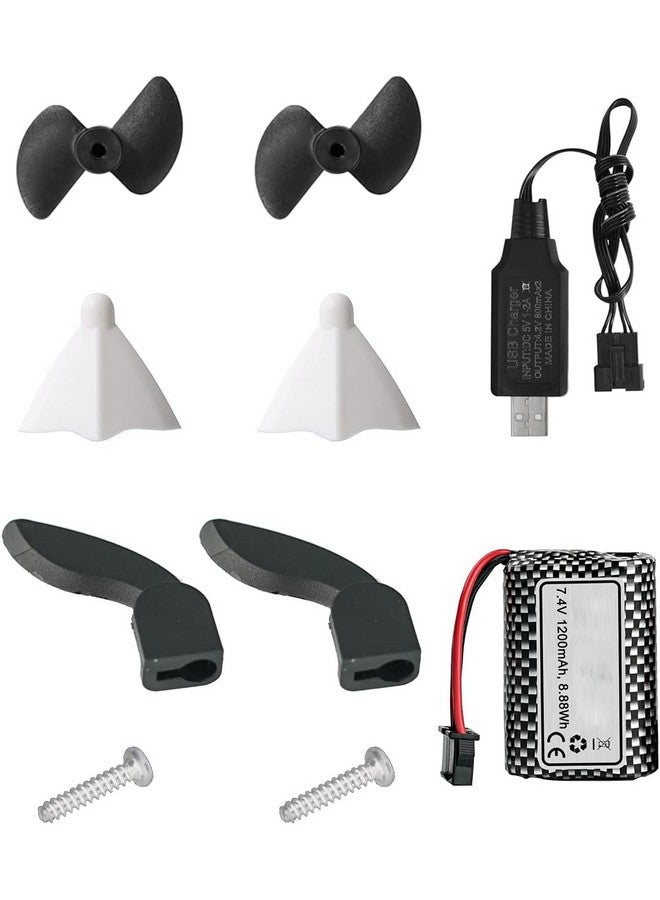 حزمة ملحقات قارب BEZGAR RC لـ TX123