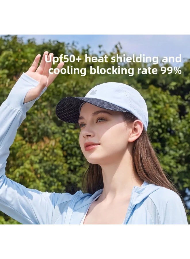 BlackDog Black Dog Quick‑Dry Sports Baseball Cap, UPF50+ Sun Protection Breathable Lightweight Outdoor Running Hiking Hat For Men Women - Image 4