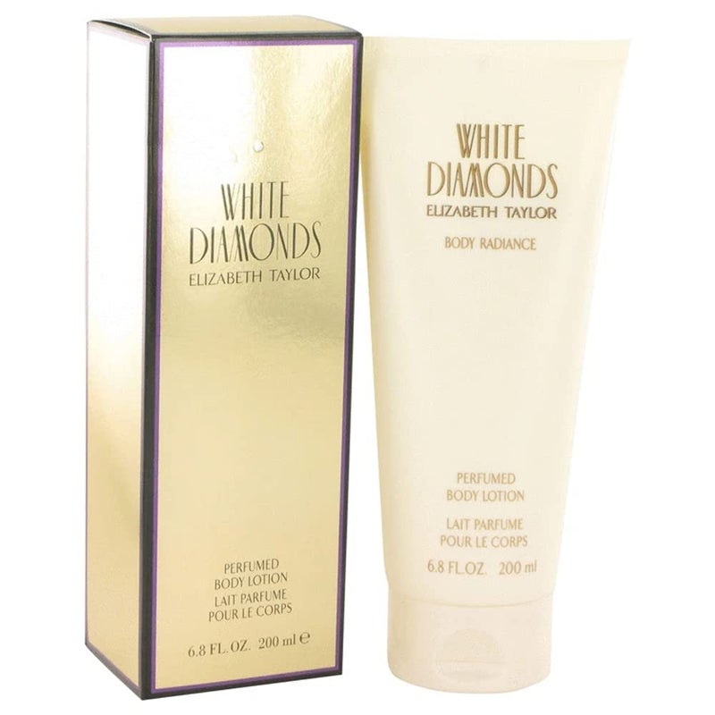 Elizabeth Taylor White Diamonds by Elizabeth Taylor for Women, Body Lotion, 6.8-Ounce - Image 1