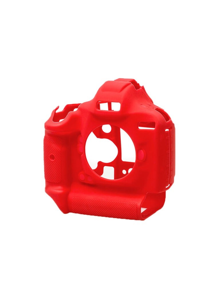 إيزي كوفر easyCover Silicone Protection Cover for Canon EOS 1Dx, 1Dx Mark II, Mark III (Red) - Image 2