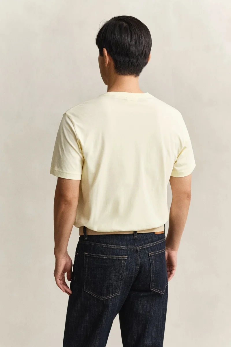 GANT  Regular Shield Short Sleeve T-Shirt for Men | Best Price UAE