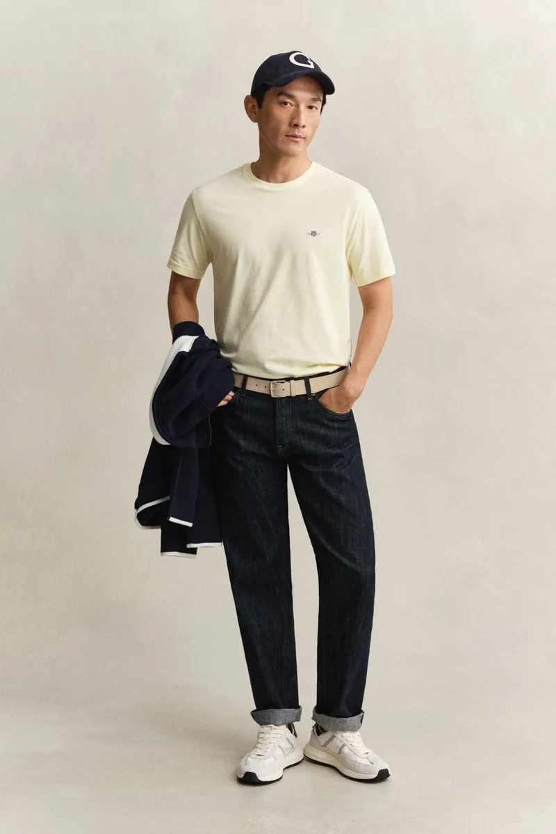 Gant  Regular Shield Short Sleeve T-Shirt for Men | Best Price UAE