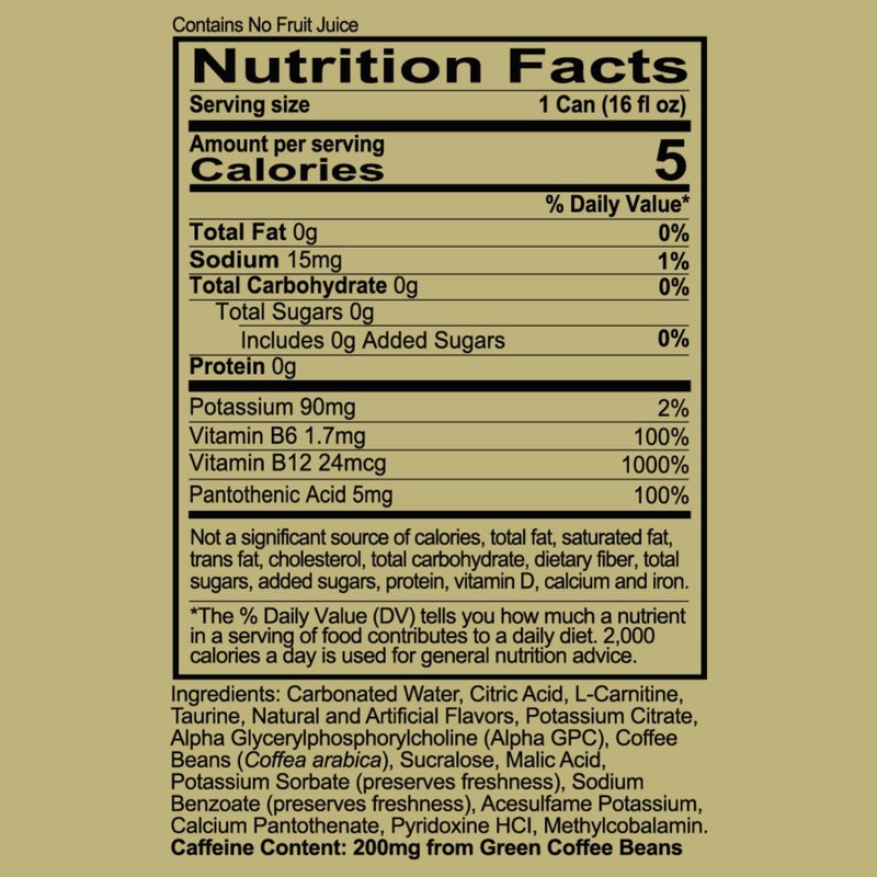 REDCON1 مشروب الطاقة REDCON1 - مشروب يحتوي على 200 ملغ من الكافيين مع L-Carnitine و Taurine - مشروبات طاقة عالية الأداء مع نوتروبيكس - طعم برايم تايم بانش (12 علبة) - Image 2