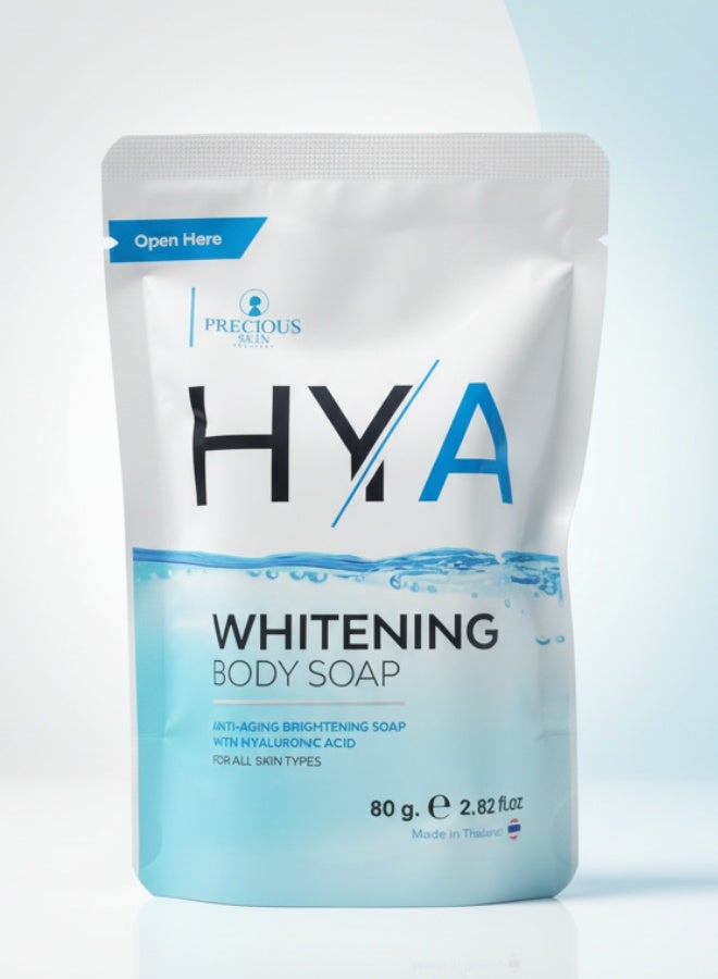 بريشيس سكين صابون  لتفتيح وترطيب الجسم بحمض الهيالورونيك لبشرة ناعمة ومشرقة