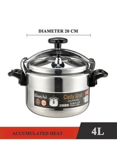 Cady One Aluminum Pressure Cooker 4 Liter  - Image 1
