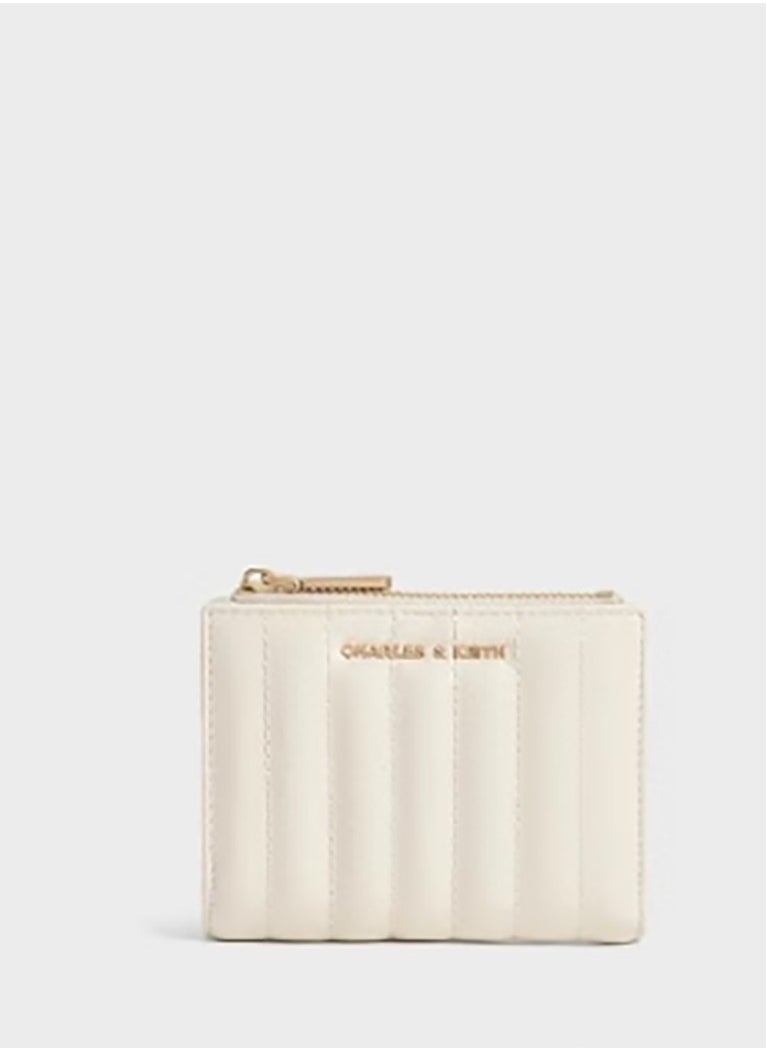 Donna Crinkle-Effect Panelled Top-Zip Wallet - Cream - pzsku/Z50110A3932767C21A8CCZ/45/_/1737602228/45c23f45-1853-4dde-b9a2-e8633ba13f31