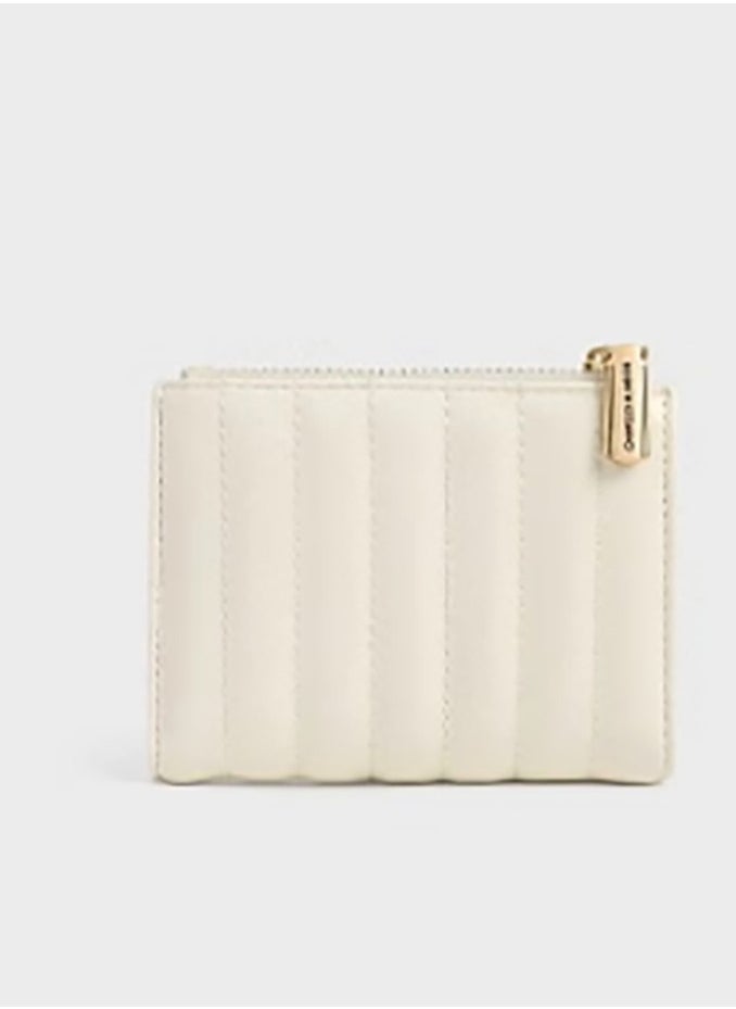 Donna Crinkle-Effect Panelled Top-Zip Wallet - Cream - pzsku/Z50110A3932767C21A8CCZ/45/_/1737602229/4369f54e-67dd-453c-bf3f-6de0d58a5473