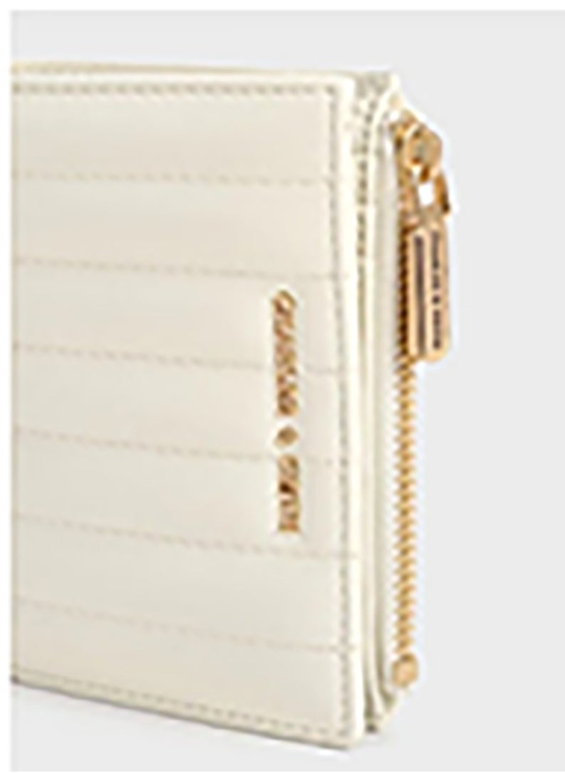 Donna Crinkle-Effect Panelled Top-Zip Wallet - Cream - pzsku/Z50110A3932767C21A8CCZ/45/_/1737602238/cd0e0065-9347-4a12-954f-5dead38651d9