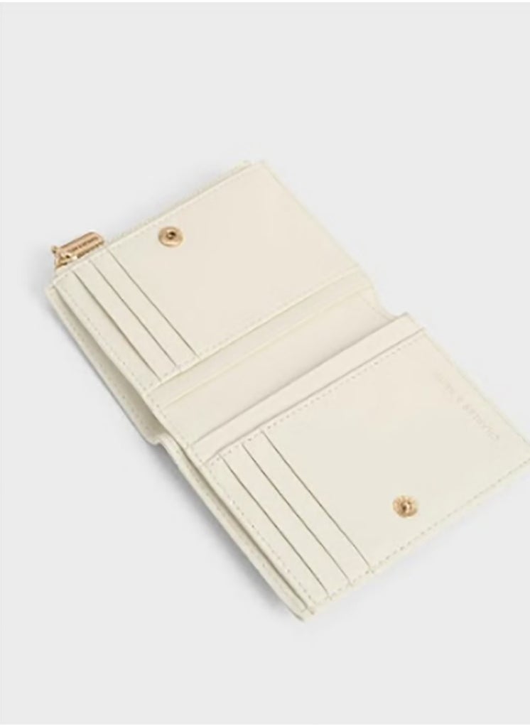 Donna Crinkle-Effect Panelled Top-Zip Wallet - Cream - pzsku/Z50110A3932767C21A8CCZ/45/_/1737602239/2037a6f5-53c0-4415-bc0b-16bdd8bdaaa4