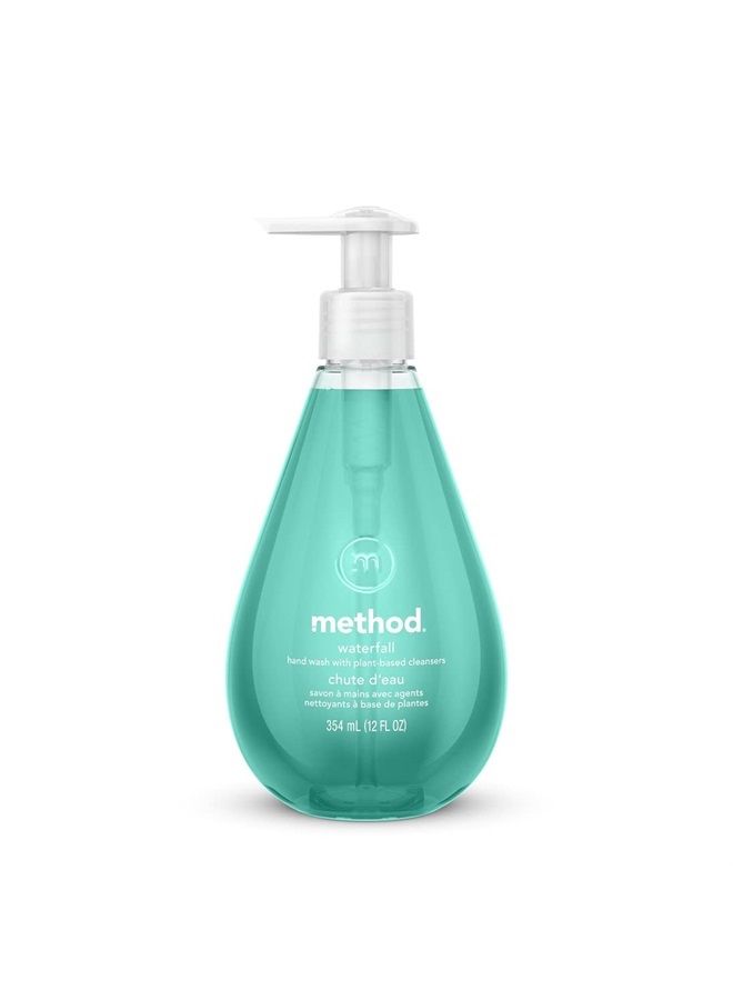 Method Gel Hand Soap, Waterfall, Biodegradable Formula, 12 oz, (Pack of 1) - Image 1