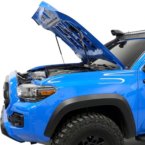 Redline Tuning 21-27016-02 Hood QuickLIFT Plus System MAX Lift Edition (7" Higher) Compatible with Toyota Tacoma 2016-2023 (All Black Components) - Image 3