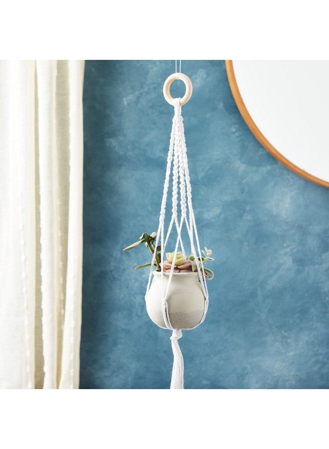 Bright Creations 200 Yards Of 2Mm Macrame Cord For Crafts White Cotton String For Gift Wrapping Bakers Twin For Wall Hanging Plant Hangers Diy Projects Gardening Homemade Art - Image 2