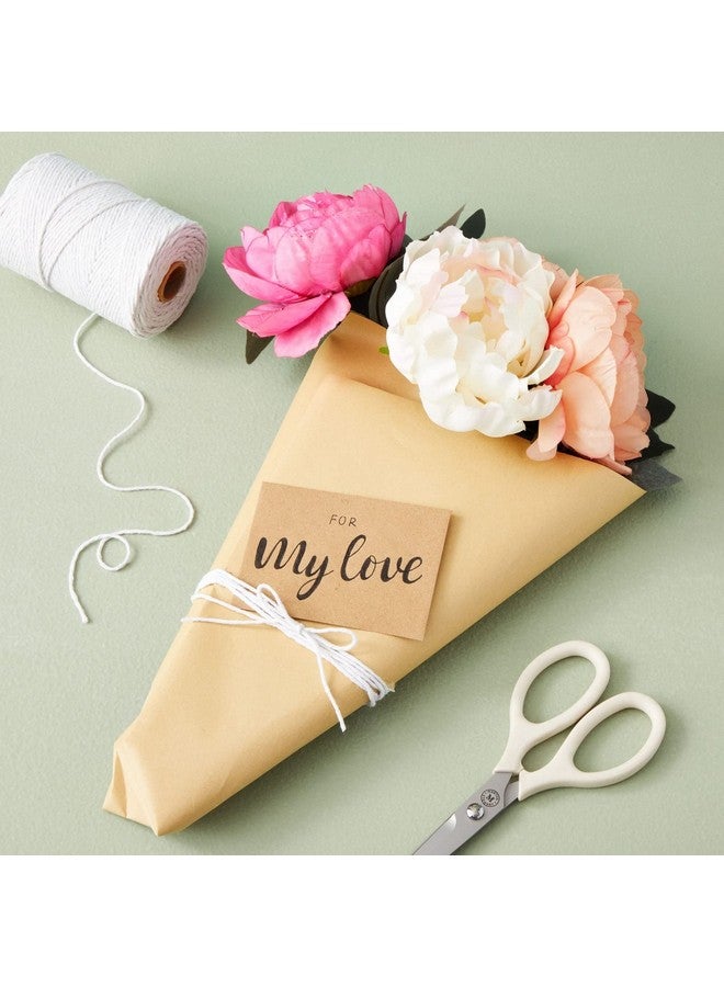 Bright Creations 200 Yards Of 2Mm Macrame Cord For Crafts White Cotton String For Gift Wrapping Bakers Twin For Wall Hanging Plant Hangers Diy Projects Gardening Homemade Art - Image 3