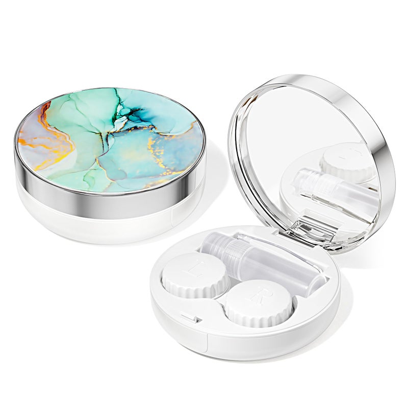 Lishae Contact Lens CaseContact Case Travel Contact Lens Case Cute Contact Case and Solution Perfect for Daily Travel Outdoor