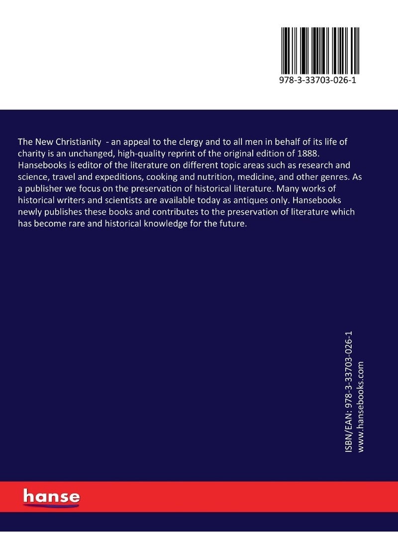 The New Christianity: an appeal to the clergy and to all men in behalf of its life of charity  - Image 2