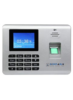 BioEnable BioEnable B1 Biometric Attendance Machine Authentication Way Fingerprint Password Card Fingerprint Capacity 1000 LCD 24 inch Color Display  - Image 1
