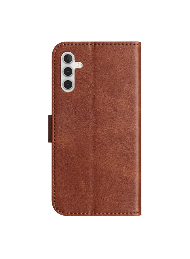 اس-توب جراب لهاتف Samsung Galaxy A34 5G، جراب جلدي مزدوج الطي على شكل حرف S - Image 3