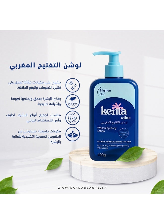 kenta wihte Whitening body Lotion 400g - Image 2