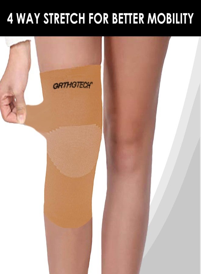 Orthotech OR-2050 Knee Brace (X- Large, Beige) - Image 5