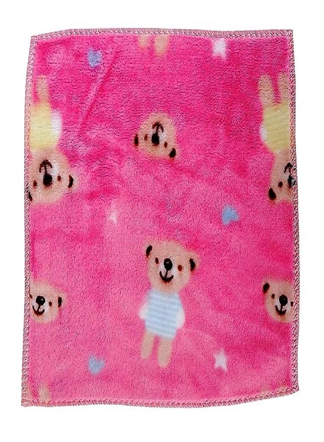 SUPER MARCHE Ultra-Soft Cotton Hankies Reusable Napkins for Newborns, Infants, and Toddlers (25x25 CM) (Pack of 6) - Image 4